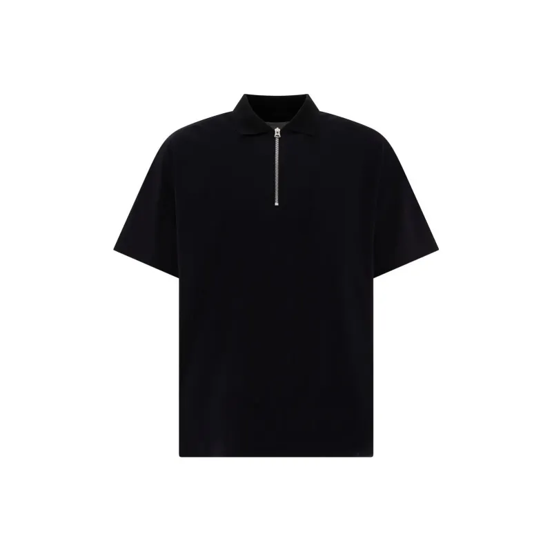 Sacai Zip-up Polo Shirt-0