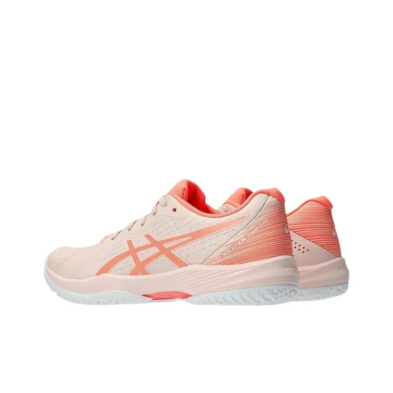 Asics Solution Swift FF Anti Slip Wear Resistant Low Top Tennis Shoes Women's Pink-3