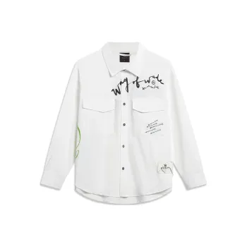 LiNing Shirt Unisex Standard White