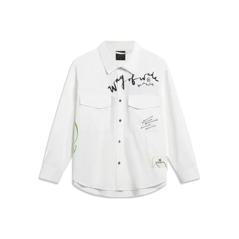 LiNing Shirt Unisex Standard White-0