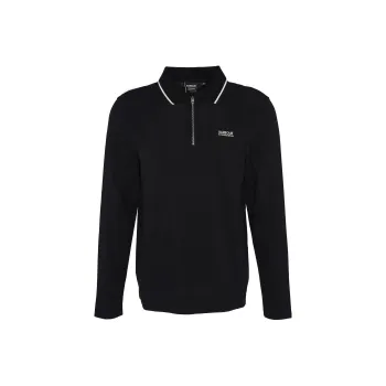 BARBOUR FW24 Polo Shirt Men's Black