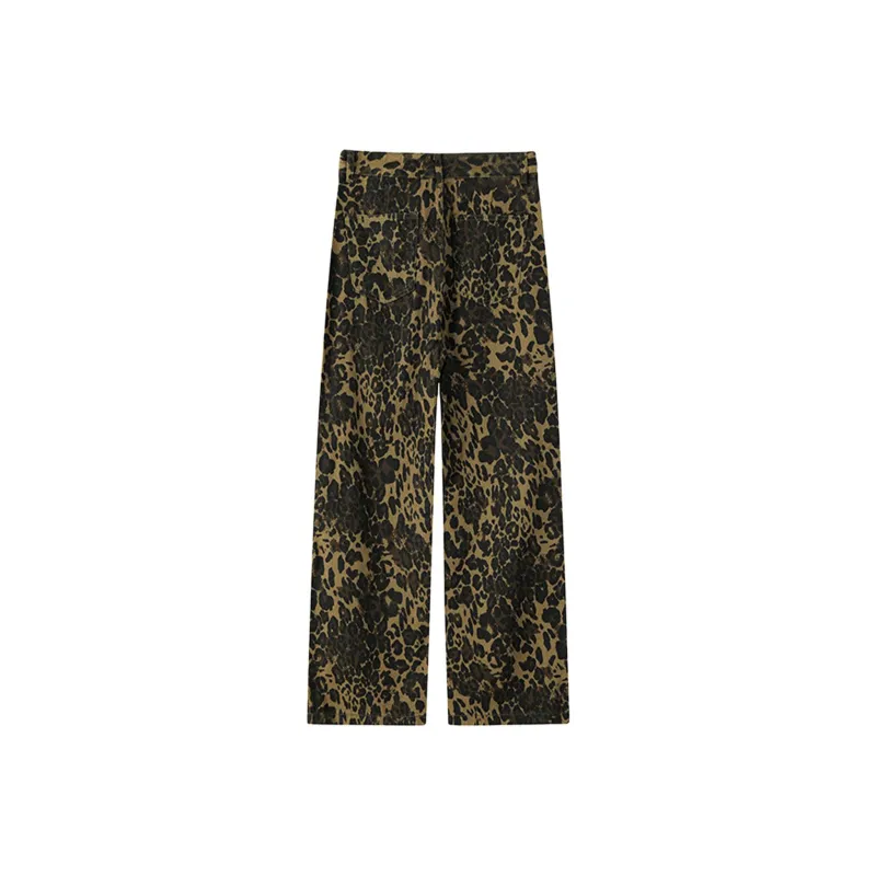 KSEK Jeans Unisex Leopard Print-1