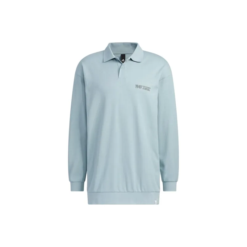 Adidas Polo Shirts Men Gray-0