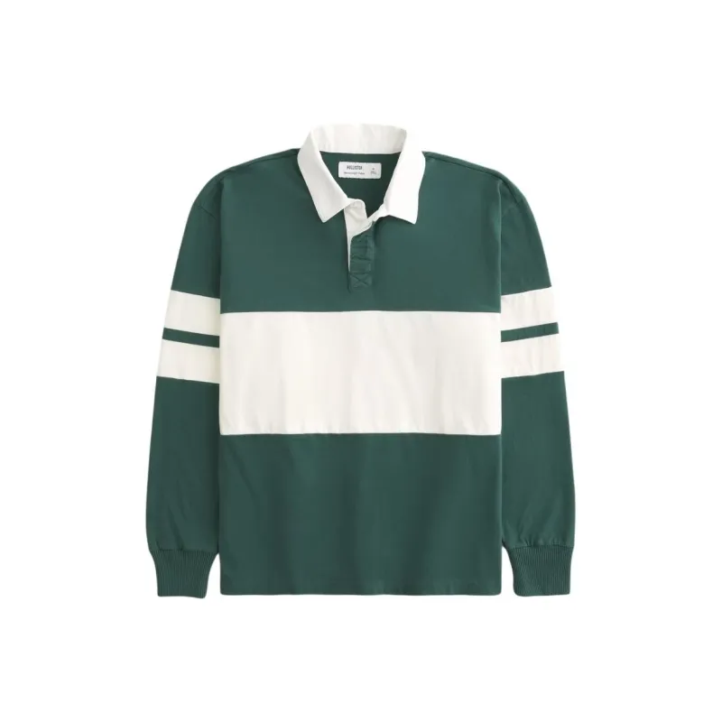 Hollister Polo Shirt Men's Dark Green-0
