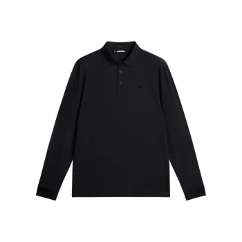 J.Lindeberg Polo Shirt Men's Black