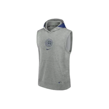 Nike MLB Collaboration Chicago Cubs Authentic Series Sweatshirt Chicago Cubs Men's Gray