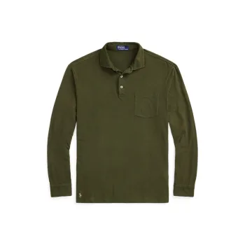 Polo Ralph Lauren SS25 Polo Shirt Men's Brown Green