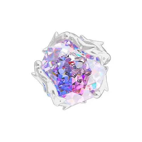 ICEGANG S925 Silver Stud Earrings Unisex-5