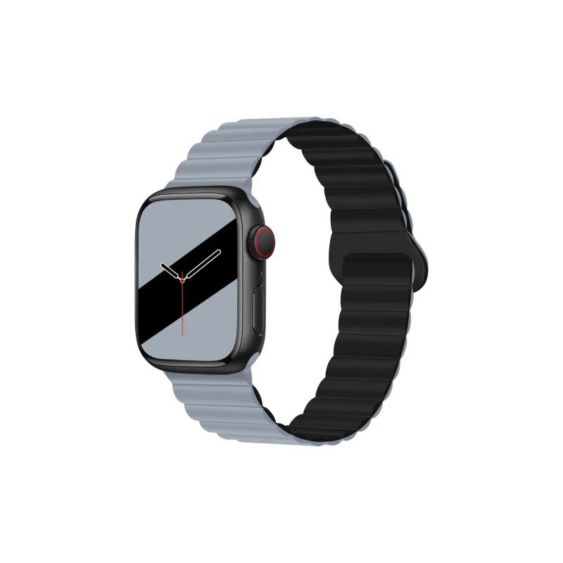 DUALMM Apple Compatibility Watch Band 225 255mm Silicone Material-21