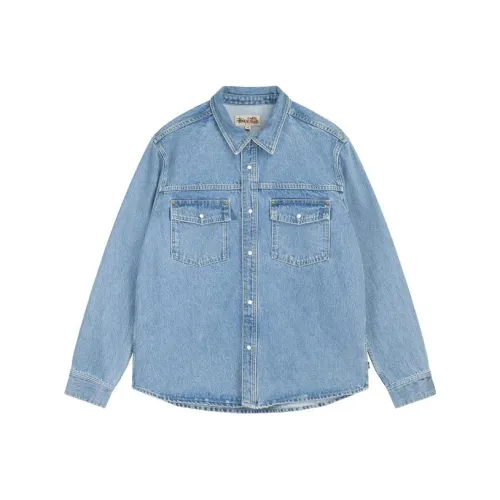 Stussy Boxy Western Denim Shirt