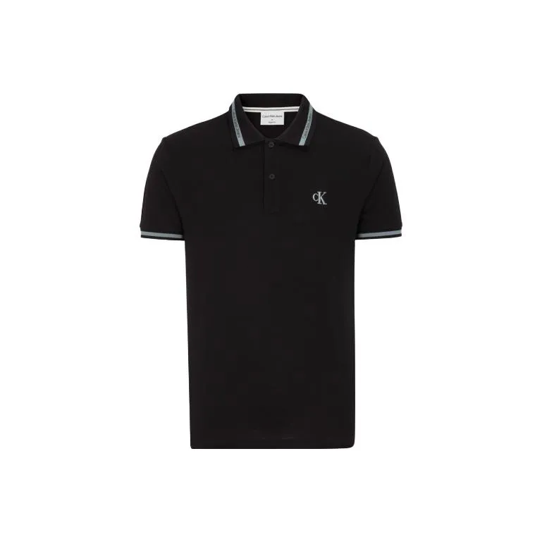 CK/Calvin Klein Polo Shirt Men's Black-0