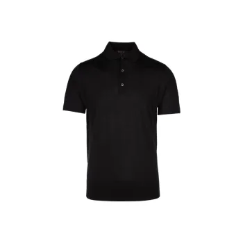 Loro Piana Polo Shirt Men's Black