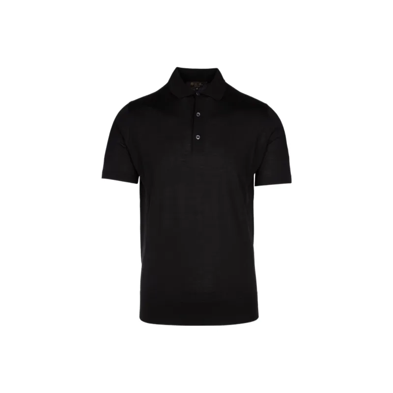 Loro Piana Polo Shirt Men's Black-0