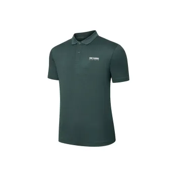 Erke Single Wet Guide Series Polo Shirts Men Seaweed Green