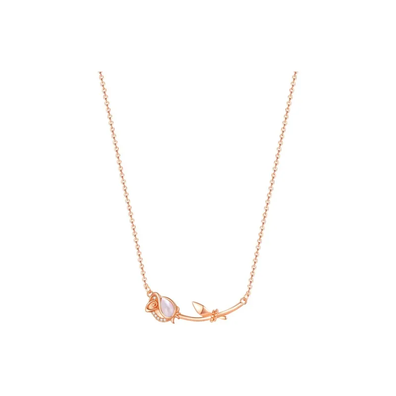 Lockstarfy Mother Of Pearl Necklaces Women's-0