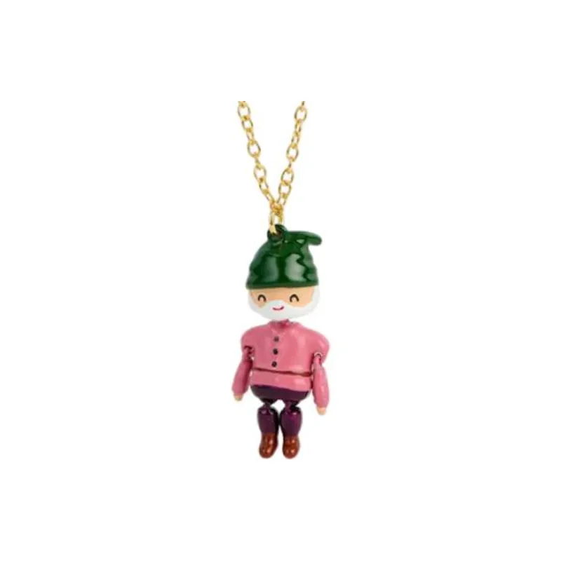 LES NEREIDES Gold Plated Necklaces Women's Pink-2