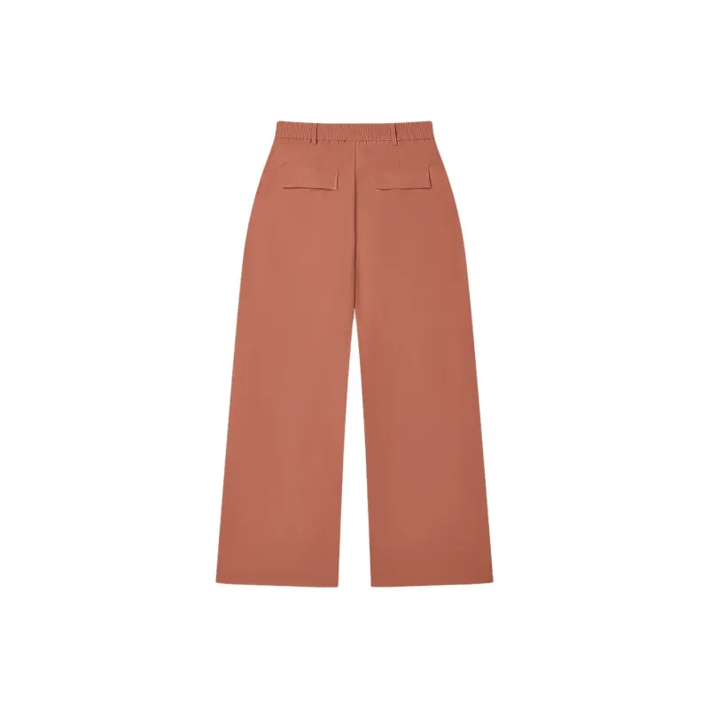 FILA x MAISON KITSUNE ORIGINALE Casual Pants Women's Fine Russet Red RD-1