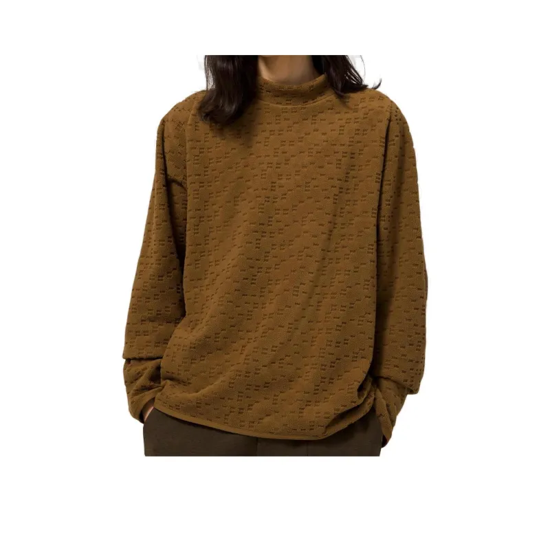 Lululemon LAB Collection Bivium Sweatshirt Men's Dark Brown-0
