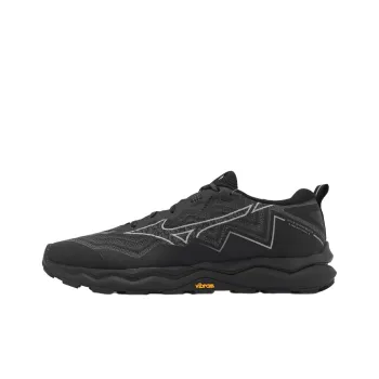 Mizuno Wave Daichi 9 Abrasion Resistant Slip Resistant Low Top Trail Running Shoes Men's Black