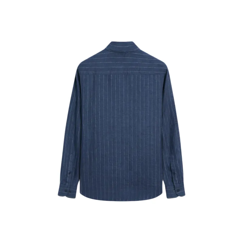 Massimo Dutti Shirt Men's Medium Blue-1