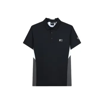 FILA Golf Series Polo Shirt Men's Pitch Black