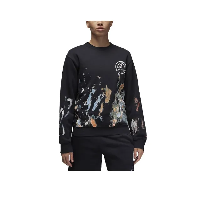 Jordan Sweatshirts Unisex Black-0