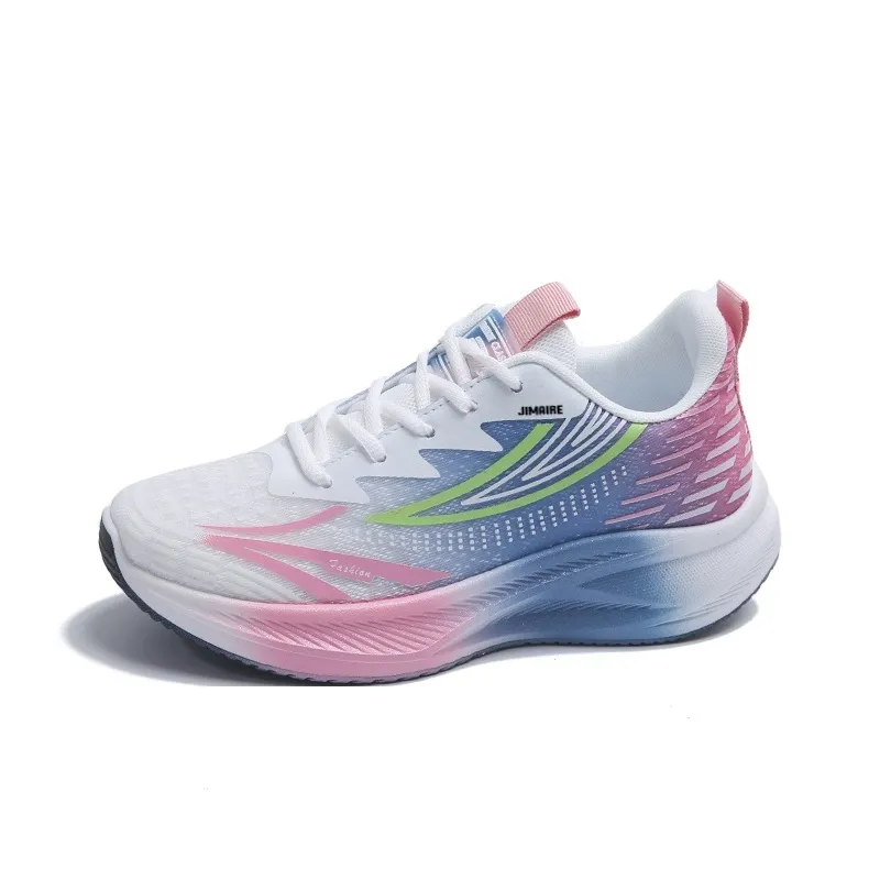 King Jinmai Breathable Lightweight Rebound Low Top Casual Shoes Women's-5
