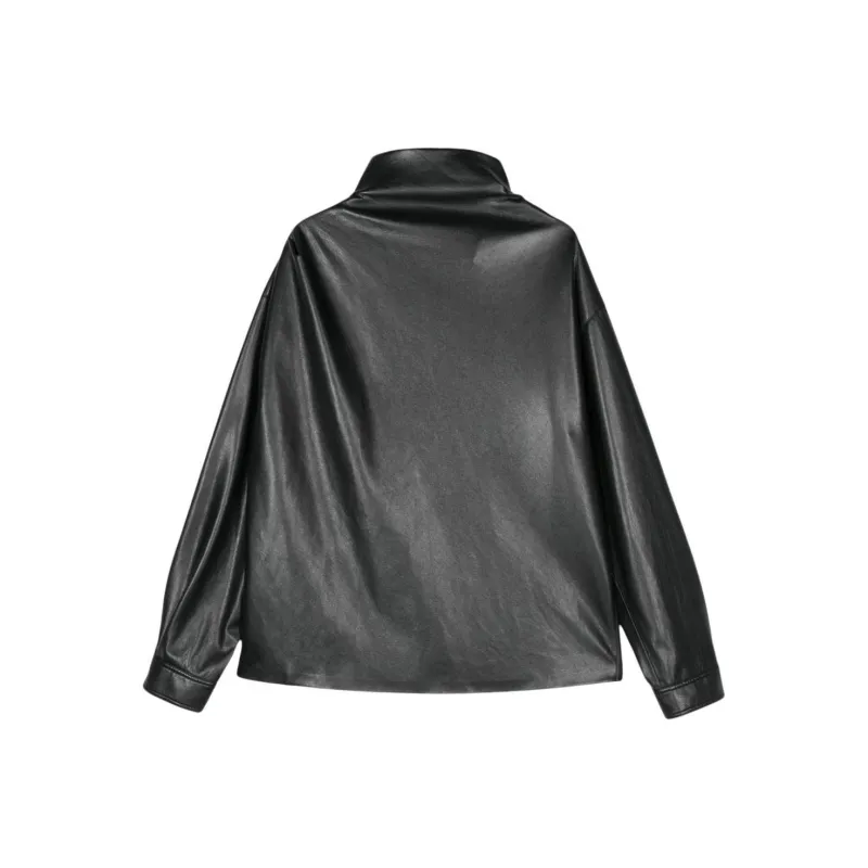 NANUSHKA Mikael Draped Top-0