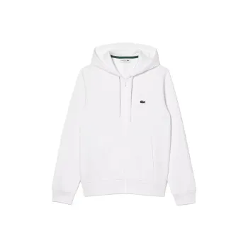 LACOSTE Logo patch Zipped Sweatshirt