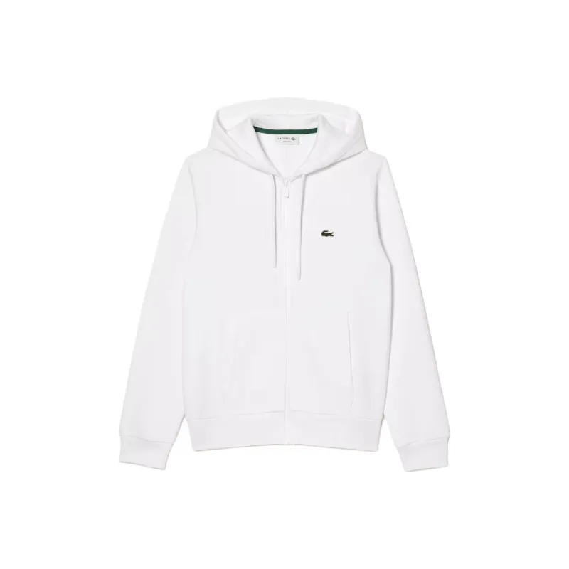 LACOSTE Logo patch Zipped Sweatshirt-0