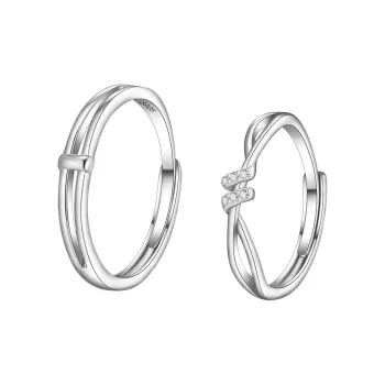 SOFTDORA S925 Silver Rings Unisex