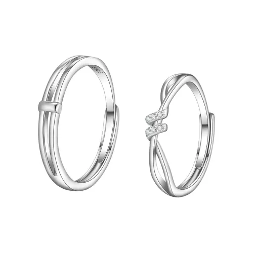 SOFTDORA S925 Silver Rings Unisex