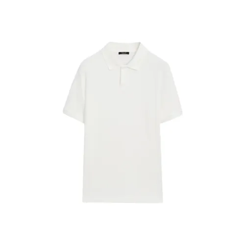Massimo Dutti Polo Shirt Men's White