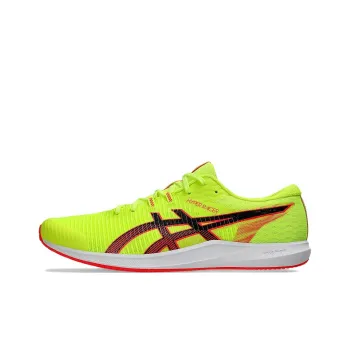 Asics HYPER RACER Anti Slip Wear Resistant Low Top Long Distance Running Shoes Men's Yellow