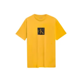 CALVIN KLEIN T Shirt Men's Ginger Yellow