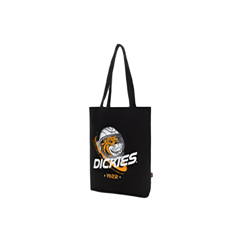 Dickies Fabric Tote Bag Shopping Bag Handbag Shoulder Bag Unisex Asphalt Black-1