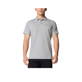 Columbia Tech Trail Polo Shirt Men's Colombia Gray