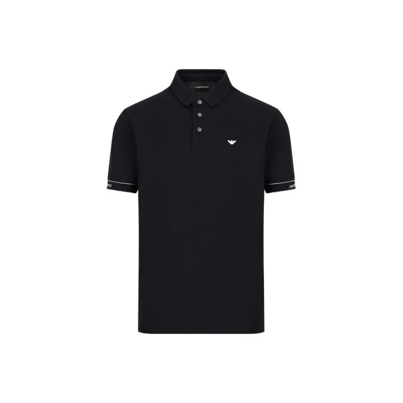 EMPORIO ARMANI Polo Shirts Men 09K1 Marine Blue-0