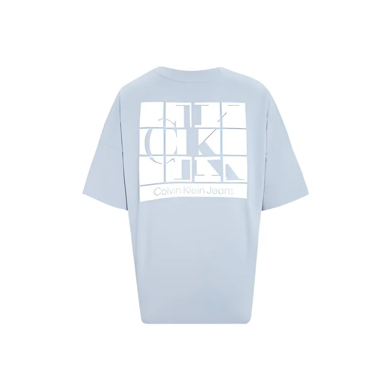 CALVIN KLEIN T Shirt Unisex Light Blue-1