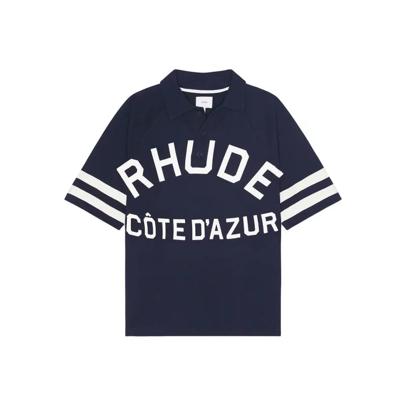 RHUDE Cote D'Azur Polo Shirt-0