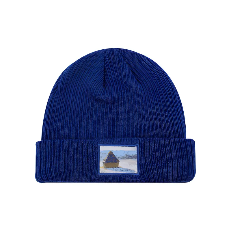 MYOMY Wool Knitted Fabric Beanies Unisex-16