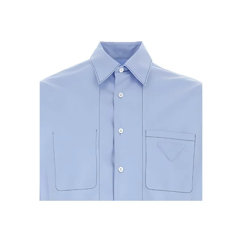 PRADA Short Sleeved Button Up Shirt-2