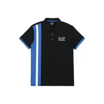 EMPORIO ARMANI EA7 Polo Shirt Men's Black