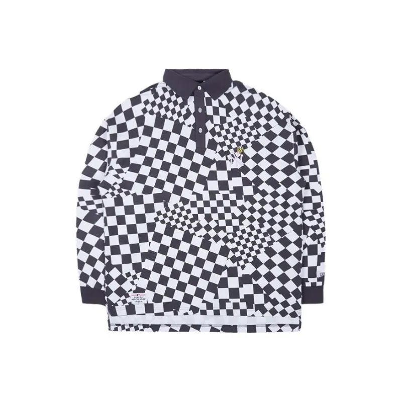 New Era Polo Shirts Unisex Black-0