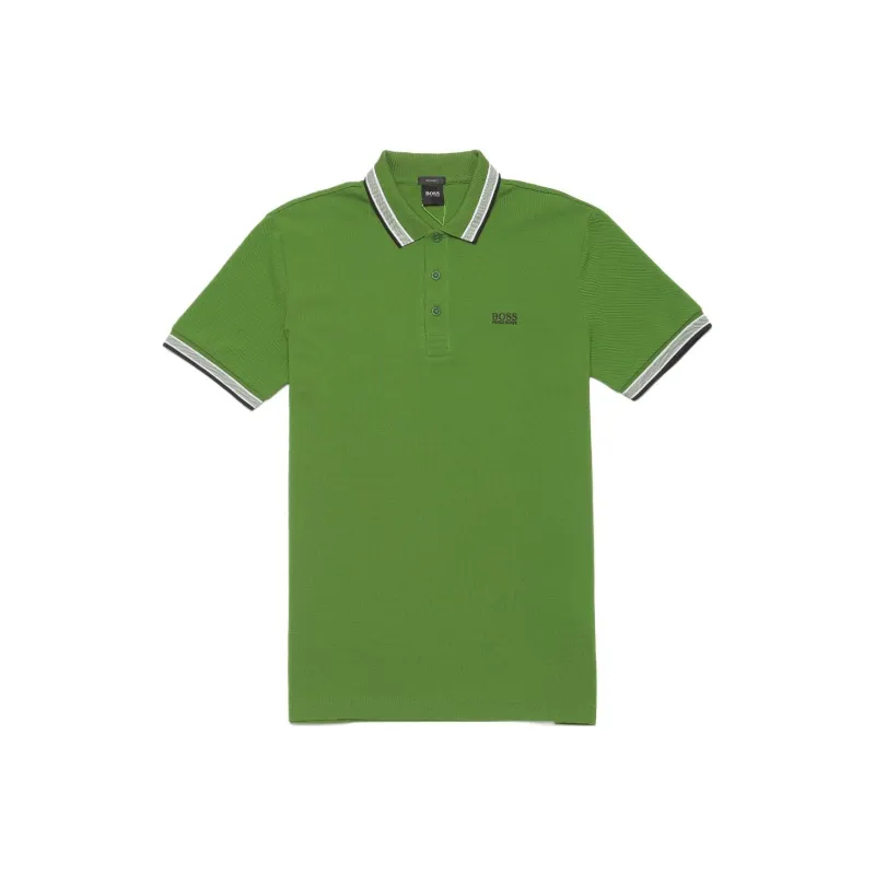 HUGO BOSS Polo Shirts Men Green-0