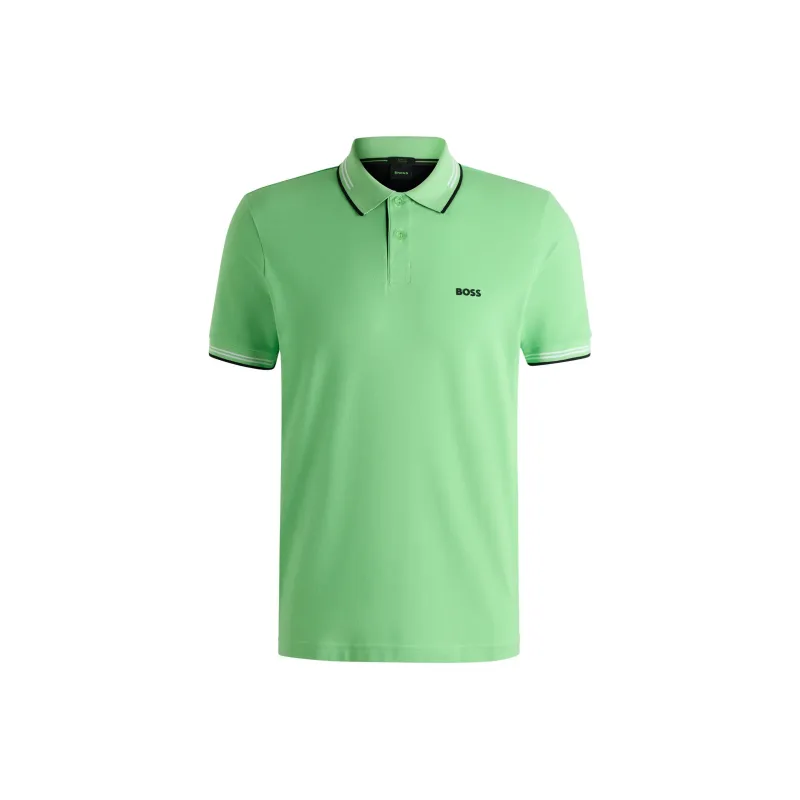 HUGO BOSS Logo appliqué Polo Shirt-0