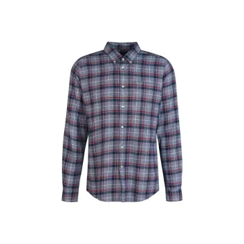 BARBOUR Shirts Men Marine Blue