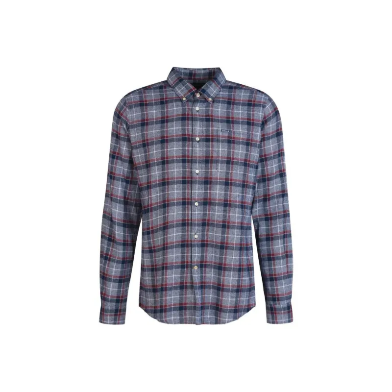 BARBOUR Shirts Men Marine Blue-0