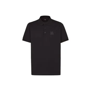 FENDI Polo Shirts Men Black