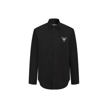 VERSACE JEANS COUTURE Shirts Men Black
